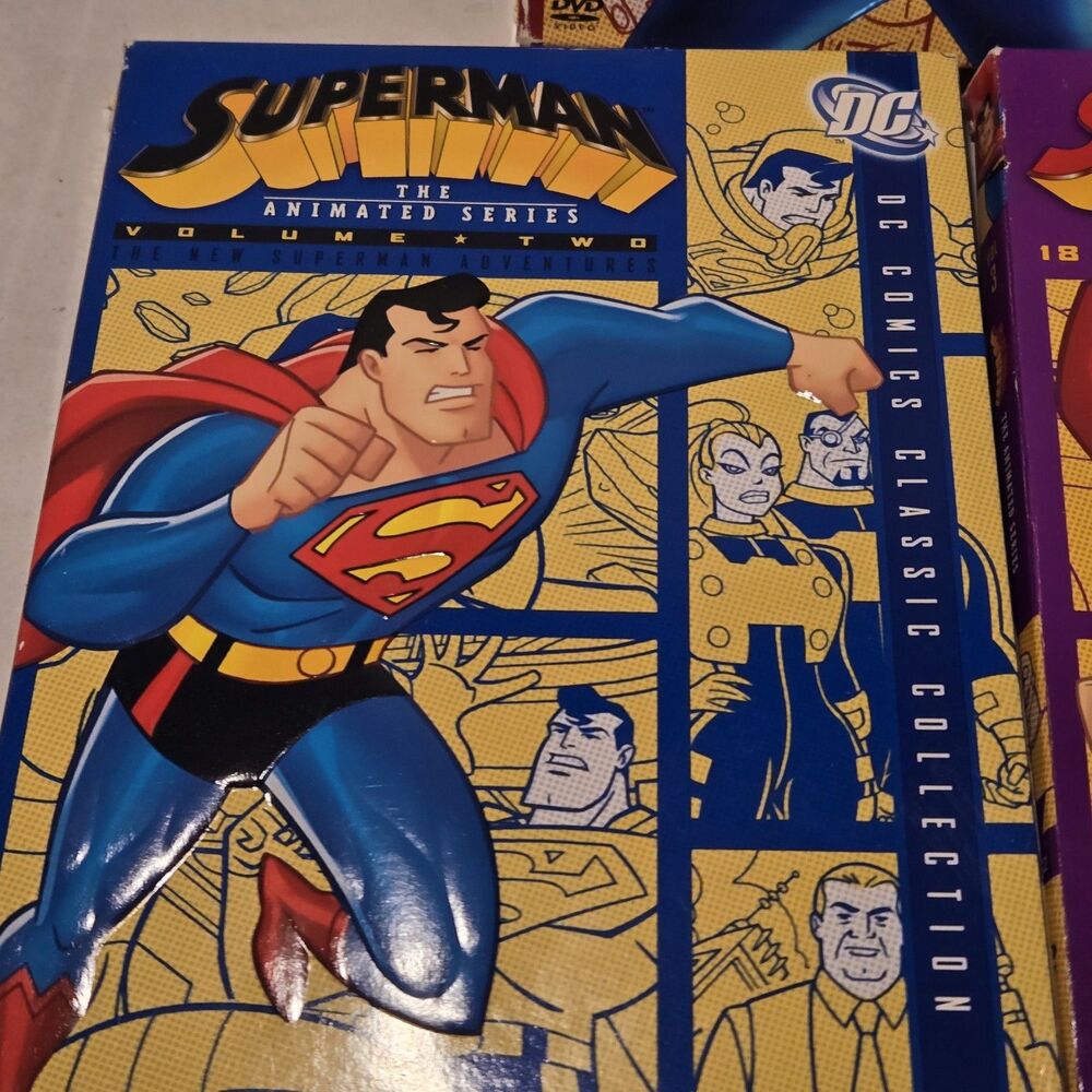 Superman: The Animated Series - DVD Set Volumes 1, 2, & 3 (DC Comics Classic) - Picture 3 of 16